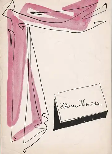 Theater Kleine Komödie, Gerhard Metzner: Programmheft Simone, der Hummer und die Ölsardine. Heft 11 Ausgabe 1 Spielzeit 1956 / 57 September / Oktober 1956. 