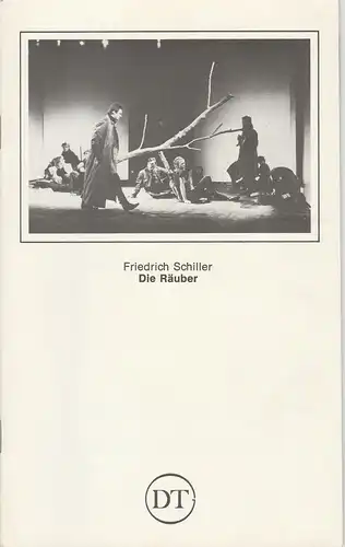 Deutsches Theater in Göttingen, Norbert Baensch: Programmheft DIE RÄUBER. Schauspiel von Friedrich Schiller. Spielzeit 1982 / 83 Heft 514. 