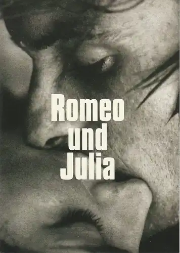 Münchner Volkstheater, Christian Stückl, Volker Bürger: Programmheft William Shakespeare: Romeo und Julia. Premiere 26.6.2003 Spielzeit 2002 / 2003 Heft 7. 