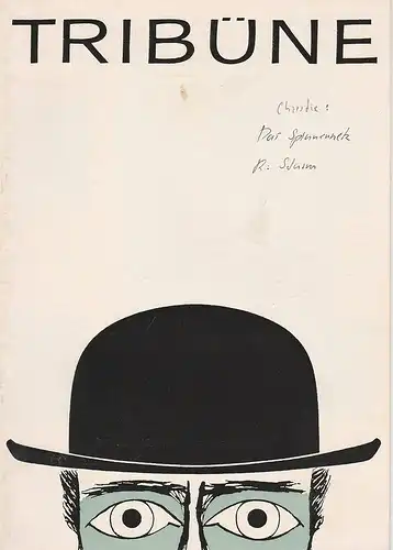 Theater TRIBÜNE am Karlstor: Programmheft Agatha Christie: Das Spinnennetz Heft 9 / 1961. 