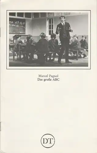 Deutsches Theater in Göttingen, Günther Fleckenstein, Norbert Baensch, Kaspar Seiffert: Programmheft Das große ABC Topaze. Komödie von Marcel Pagnol Spielzeit 1982 / 83 Heft 506. 