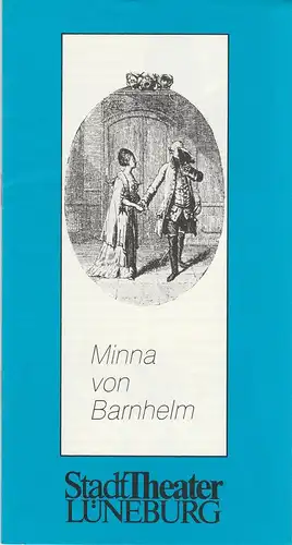 Stadttheater Lüneburg, Alexander de Montleart, Walter Weyers: Programmheft Minna von Barnhelm oder Das Soldatenglück. Premiere 19. September 1980 Spielzeit 1980 / 81 Heft 2. 