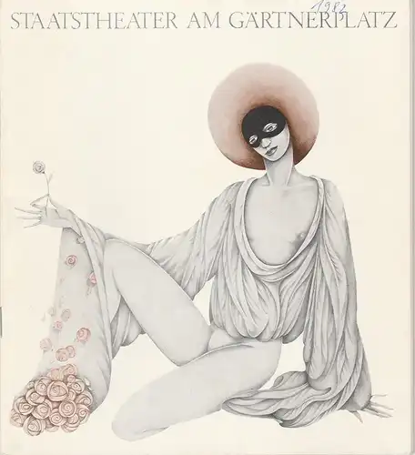 Staatstheater am Gärtnerplatz, Kurt Pscherer, Jost Miehlbradt, Wolfgang Ebbecke: Programmheft Die Csardasfürstin. Operette von Emmerich Kalman. Premiere 30. Januar 1982. Spielzeit 1981 / 82 Heft 3. 