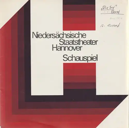 Niedersächsische Staatstheater Hannover, Günter Roth, Wolfgang Grüter, Kurt Julius ( Szenenfotos ): Programmheft  . Eine Komödie von Edward Bond. Premiere 25. November 1976. 