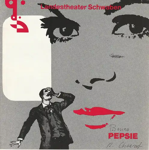 Landestheater Schwaben, Peter H. Stöhr, Catja Riemann, Markus Steur ( Probenfotos ): Programmheft PEPSIE. Komödie von Pierette Bruno. Premiere 25. Mai 1989. 