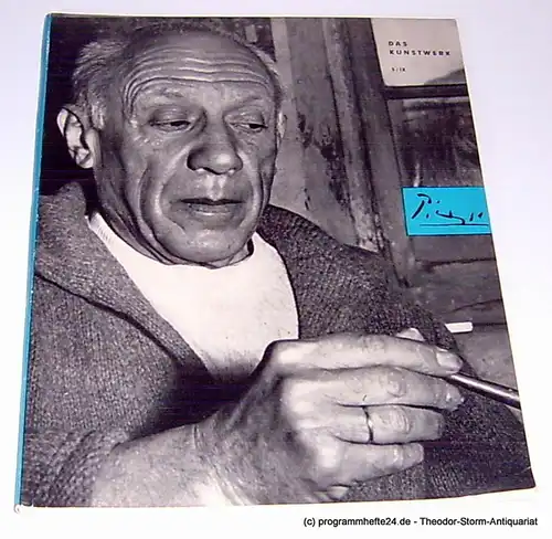 Zahn Leopold. Das Kunstwerk Heft 3 1955 / 56. 3 / IX. Eine Zeitschrift über alle Gebiete der bildenden Kunst. Begründet von Woldemar Klein. 