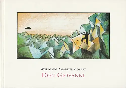 Staatstheater am Gärtnerplatz, Klaus Schultz, Sabine Bayerl: Programmheft Neuinszenierung Mozart: DON GIOVANNI Premiere am 7. Oktober 1999 im Prinzregententheater Spielzeit 1999 / 2000 Heft 25. 