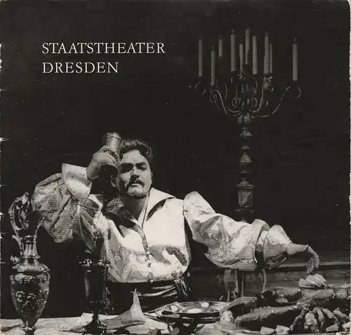 Staatstheater Dresden, Gerd Michael Henneberg, Ursula Kleebank, Kurt Neuber, Trude Gröllmann ( Fotos ): Programmheft Theater-Vorschau 1. Halbjahr 1965 Staatsoper Staatsschauspiel Staatsoperette. 