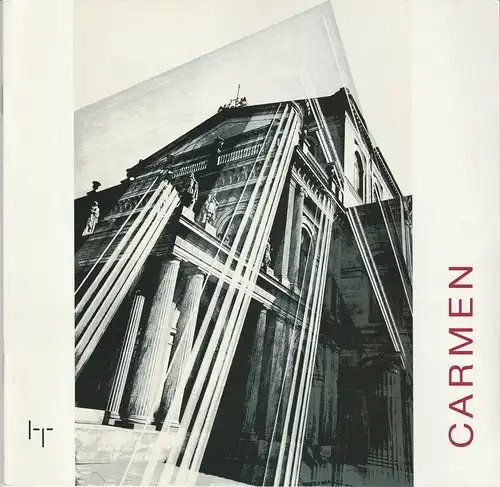 Niedersächsische Staatstheater Hannover, Hans-Peter Lehmann, Hans Jürgen Liedtke: Programmheft Georges Bizet: CARMEN Premiere 30. Dezember 1997 Spielzeit 1997 / 98 Heft 2. 