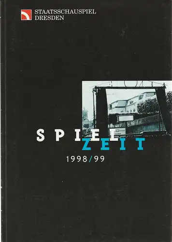 Staatsschauspiel Dresden, Dieter Görne: SPIELZEIT 1998 / 99 Spielzeitheft. 