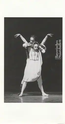 Bayerische Staatsoper, Bayerisches Staatsballett, Peter Jonas, Zubin Mehta, Ivan Liska: Programmheft DER WIDERSPENSTIGEN ZÄHMUNG. Ballett von John Cranko 22. Februar 2002 Nationaltheater München. 