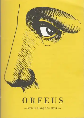 Schauburg- Theater der Jugend am Elisabethplatz, George Podt: Programmheft Volker Nickel ORFEUS Premiere 8. Januar 2005. 