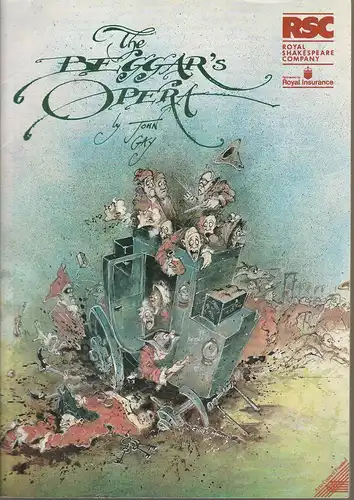 Royal Shakespeare Company: Programmheft The Beggar´s Opera by John Gay. First Performance Swan Theatre Stratford-upon-Avon 26 March 1992. 