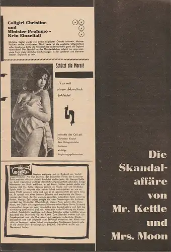 Städtische Theater Karl-Marx-Stadt, Hans Dieter Mäde, Hanns Jochen Genzel, Manfred König, Sieglinde Weickert-Friedrich: Programmheft J. B. Priestley DIE SKANDALAFFÄRE VON MR. KETTLE UND MRS. MOON Premiere 31. Dezember 1964 Spielzeit 1964 / 65. 