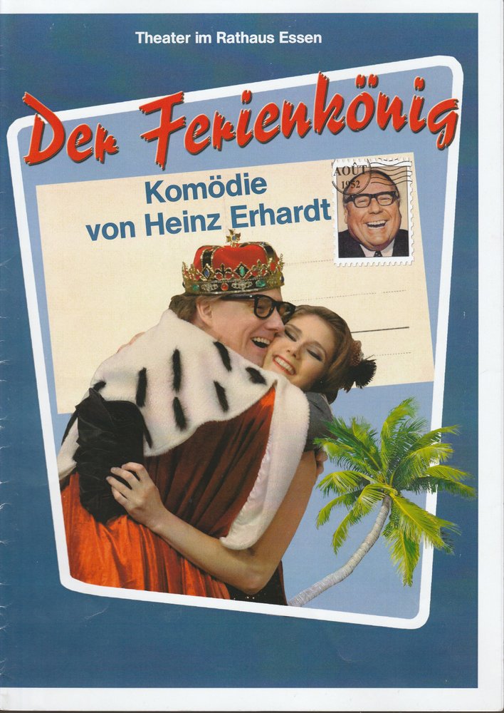 Tournee Theater Thespiskarren, Theater im Rathaus Essen Programmheft Heinz Erhard DER