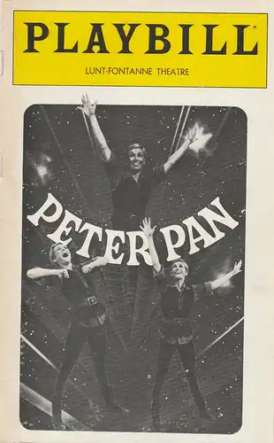 Playbill, LUNT-FONTANNE THEATRE: Programmheft Sandy Duncan as PETER PAN December 1980. 
