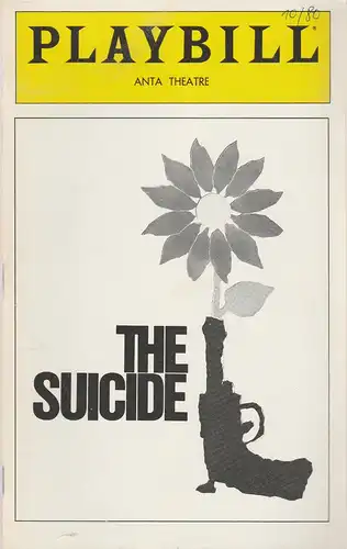 Playbill, ANTA THEATRE: Programmheft Derek Jacobi in THE SUICIDE October 1980. 