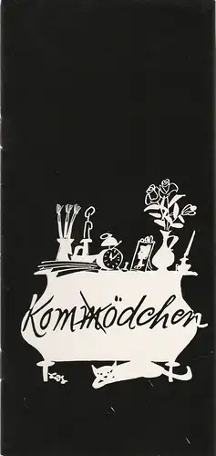 Kom(m)ödchen Düsseldorf, Kay Lorentz: Programmheft HAUPTSACHE DIE KOHLEN STIMMEN ab 29.12.1958 Hunsrückenstr. Kom(m)ödchen  21. Programm. 