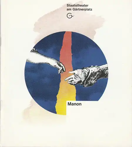 Staatstheater am Gärtnerplatz, Hellmuth Matiasek, Thomas Siedhoff, Hans-Günter Martens: Programmheft Jules Massenet MANON Premiere 3. Juli 1994 Spielzeit 1993 / 94 Heft 9. 