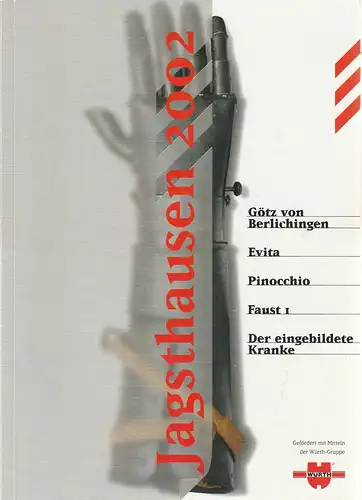 Burgfestspiele Jagsthausen, Peter Friedel, Markus Müller, Heide Recker: Programmheft BURGFESTSPIELE JAGSTHAUSEN 2002 Spielzeit 53. 