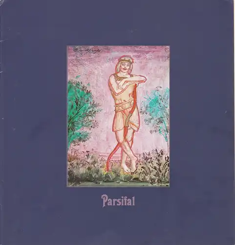 Hamburgische Staatsoper, Christoph von Dohnanyi, Peter Dannenberg, Barbara Hering, Ingeborg Bernerth: Programmheft Richard Wagner PARSIFAL Donnerstag 1. April 1982 signiert. 