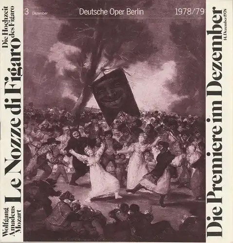 Deutsche Oper Berlin, Siegfried Palm: Deutsche Oper Berlin Spielzeit 1978 / 79 Heft 3 Dezember. 
