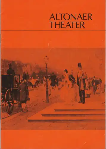 Altonaer Theater, Hans Fitze, Gustav Marr ( Titelblatt ), Jutta Ungelenk-Stamp ( Szenenfoto ): Programmheft Louis Verneuil HERR LAMBERTHIER Spielzeit 1973 / 74. 