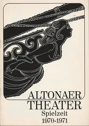 Altonaer Theater, Hans Fitze: Programmheft Carlo Goldoni DER LÜGNER Spielzeit 1970 / 71. 