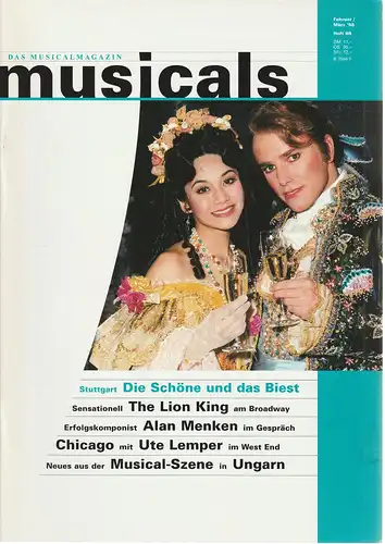 Klaus-Dieter Kräft, Gerhard Knopf: musicals Das Musicalmagazin Februar / März 1998 Heft 69. 