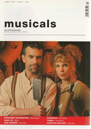 Klaus-Dieter Kräft, Gerhard Knopf: musicals Das Musicalmagazin Oktober / November 2002 Heft 97. 
