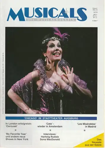 Gerhard Knopf: MUSICALS Das Musicalmagazin Heft 39 Februar / März 1993. 