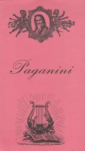 Staatstheater Braunschweig, Christoph Groszer, Helmar Harald Fischer, Michael Leinert: Programmheft Franz Lehar PAGANINI 7. Mai 1975 Großes Haus Spielzeit 1974 / 75 Heft 14. 