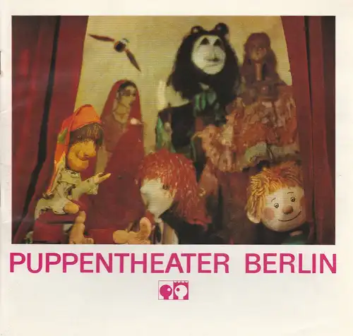 Puppentheater Berlin (DDR), Albrecht Delling, Gotthard Feustel, Barbara Feustel, Angelika Odening, Gerd Dunker: Programmheft PUPPENTHEATER BERLIN 1986. 