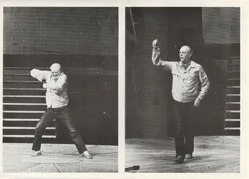 Volksbühne Berlin, Fritz Rödel, Lily Leder, Otto Fritz Hayner, Bernd Frank: Programmheft Dario FO DER NACKTE UND DER MANN IM FRACK / DER DIEB DER NICHT ZU SCHADEN KAM Spielzeit 1982 / 83. 