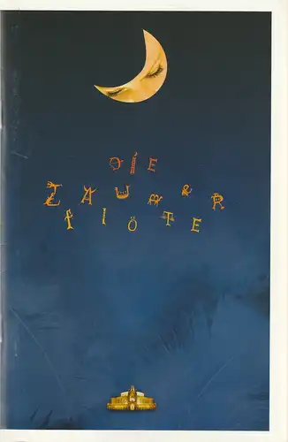 Semperoper Sächsische Staatsoper Dresden, Gerd Uecker, Hans-Georg Wegner: Programmheft Wolfgang Amadeus Mozart DIE ZAUBERFLÖTE 17. April 2008. 