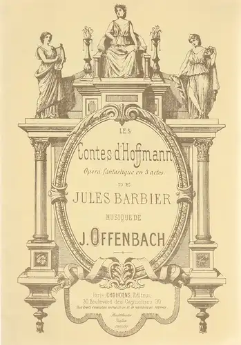 Stadttheater Giessen, Reinald Heissler-Remy, Jo Straeten, Thomas Lang: Programmheft Jacques Offenbach LES CONTES D'HOFFMANN Spielzeit 1980 / 81 Heft 14 ( V ). 