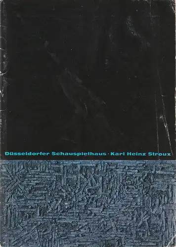 Düsseldorfer Schauspielhaus, Karl Heinz Stroux, G. Johannes Klose: Programmheft Gerhart Hauptmann FUHRMAMM HENSCHEL 18. Mai 1966 Spielzeit 1965 / 66 Heft IX Monatsheft  des Düsseldorfer Schauspielhauses Mai 1966. 