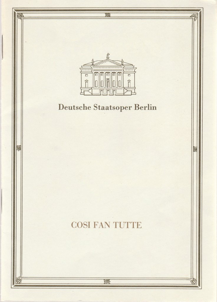 Deutsche Staatsoper Berlin Deutsche Demokratische Republik, Sigrid Neef