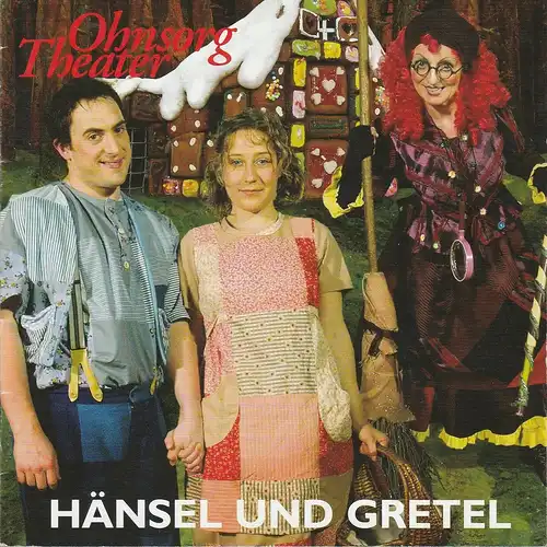 Ohnsorg-Theater, Christian Seeler, Maike Kollenrott: Programmheft Manfred Hinrichs HÄNSEL UND GRETEL 21. November bis 23. Dezember 2008 Spielzeit 2008 / 2009 Märchen. 