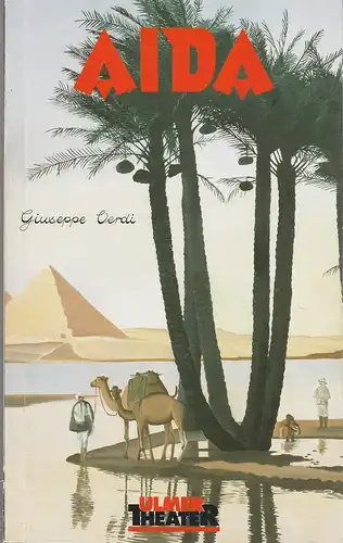 Ulmer Theater, Ansgar Haag, Eva Maskus, Hans Botzenhardt (Probenfotos): Programmheft Giuseppe Verdi AIDA Premiere 22. September 2005 Großes Haus Spielzeit 2005 / 2006 Heft 193. 