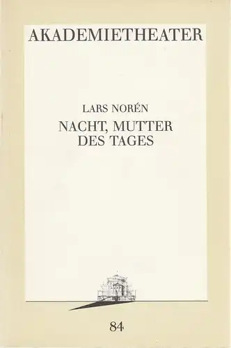 Burgtheater Wien, Isabella Niemann: Programmheft Pierre Corneille SPIEL DER ILLUSIONEN Premiere 3. Dezember 1993 Akademietheater Spielzeit 1993 / 94 Programmbuch Nr. 120. 