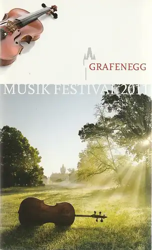 Grafenegg Kulturbetriebsgesellschaft, Paul Gessl, Alexander Moore: Programmheft MUSIK FESTIVAL GRAFENEGG 2011. 