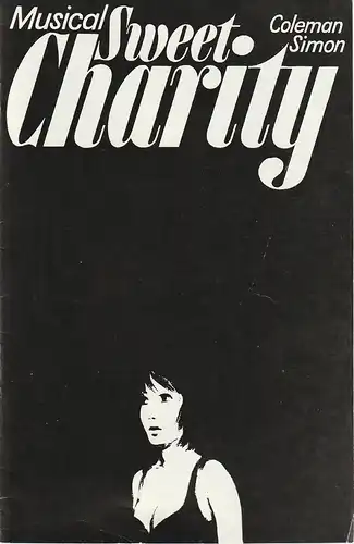 Metropol-Theater, Hans Pitra, Rainer Northmann, Klaus Segner: Programmheft Cy Coleman SWEET CHARITY Musical Spielzeit 1975 / 76. 