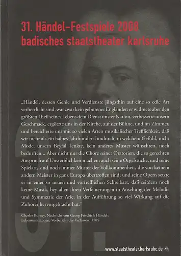 Theater im Pfalzbau Ludwigshafen, Michael Haensel, Carolin Grein, Gabriele Roloff: Progammheft Giovanni Paisiello IL RE TEODORO IN VENEZIA 1997   ( König Theodor in Venedig ). 