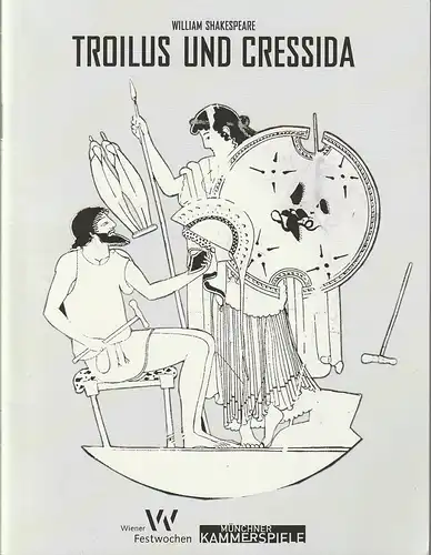 Münchner Kammerspiele, Frank Baumbauer, Matthias Günther, Katja Eichbaum, Arno Declair ( Probenfotos ): Programmheft William Shakespeare TROILUS UND CRESSIDA Premiere 12. Mai 2008 Spielzeit 2007 / 2008. 