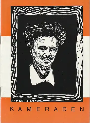 Renaissance-Theater Berlin: Programmheft August Strindberg KAMERADEN Spielzeit 1966 / 67. 