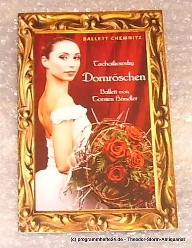 Städtische Theater Chemnitz, Ballett Chemnitz, Neppl Carla: Programmheft Ballett Tschaikowsky Dornröschen  Premiere 4. Dezember 2004  Spielzeit 2004/2005. 