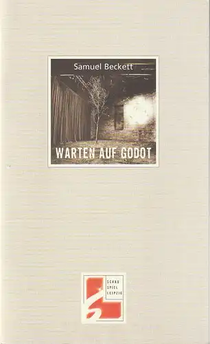 Schauspiel Leipzig, Neue Szene, Wolfgang Engel, Dagmar Borrmann, Matthias Caffier, Horst Vogelgesang, Rolf Arnold ( Probenfotos ): Programmheft Samuel Beckett WARTEN AUF GODOT Premiere 23. Januar 1999 Spielzeit 1998 / 99 Heft 6. 