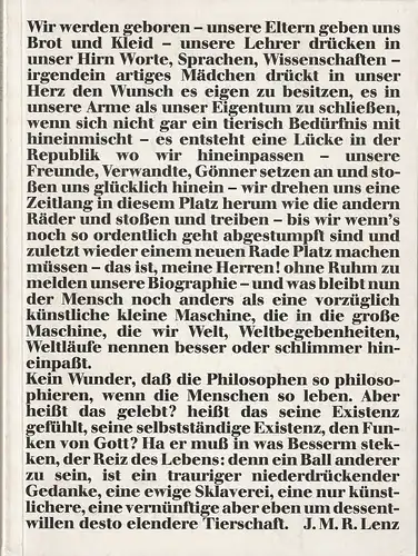 Staatstheater Stuttgart, Klaus-Peter Kehr, Helga Utz: Programmheft Bernd Alois Zimmermann DIE SOLDATEN Premiere 23. März 1987 Spielzeit 1986 / 87. 