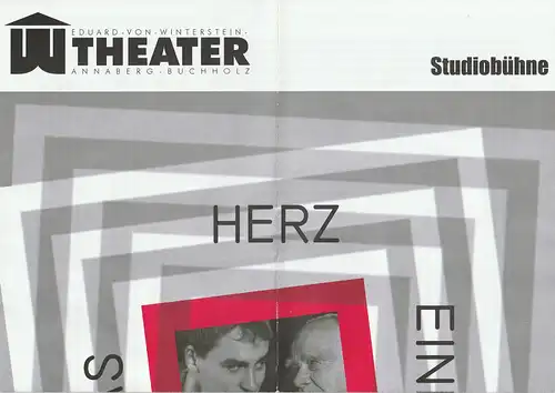 Erzgebirgische Theater- und Orchester GmbH, Eduard-von-Winterstein-Theater Annaberg, Steffen Senger, Silvia Giese, Gudrun Müller: Programmheft Lutz Hübner DAS HERZ EINES BOXERS Premiere 5. April 2002 Studiobühne Spielzeit 2001 / 2002 Heft 9. 